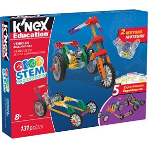 Basic Fun Kit de construction STEM Exploration vehicles, K'NEX Education, , 79320, kit d'apprentissage STEM de 131 pièces, jouets de construction pour garçons et filles à partir de 8 ans - Publicité