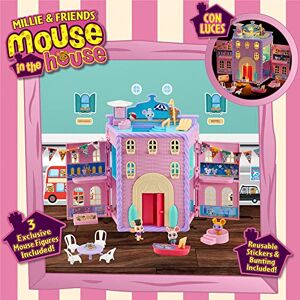 Bandai Millie and Friends Mouse in The House Playset Gran Hotel Stilton Hamper Jouets, Jouets à Collectionner, Jeu imaginatif, pour Les Enfants de 3 à 7 Ans CO07396 - Publicité