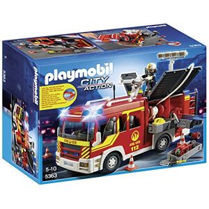 Playmobil 5363 Jeu De Construction Fourgon De Pompiers - Publicité