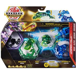 BAKUGAN Legends 2023 Coffret Collection De Légende  Saison 5 Coffret Complet Jeu Avec 4 Billes, Des Baku Gear, 6 Bakucore Et 7 Cartes Collection Dessin Animé Jouet Enfant 6 Ans Et + - Publicité