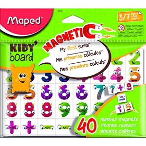 Maped m587311 – Aimants Fancy 40 chiffres pour KIDY Board - Publicité