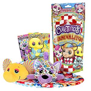Basic Fun Cutetitos Carnivalitos 39138, Surprise Stuffed Animals, Cute Plush Surprise Toys for Girls and Boys, Collectable Scented Plush Toys, Cuddly Toys from Wave1, 7.5 inch Soft Toy for Kids Aged 3+ - Publicité
