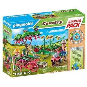 Playmobil 71380 Starter Pack Jardin Potager Country avec Deux Personnages et de Nombreux Accessoires Dès 4 Ans - Publicité