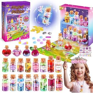 Gifitizi Cadeau Fille 5 6 7 8 9 10 Ans, Activite Manuelle Fille 6-12 Ans Potion Magique Enfant Jouet Fille 5 6 7 8 9 10 Ans Loisirs Créatifs Fille 7-11 Ans Bricolage Enfant Cadeau Noel Jeux Creatif Fille - Publicité