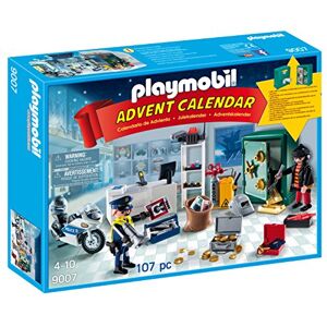 Playmobil 9007 Calendrier de l'Avent Policier et cambrioleur (6) - Publicité