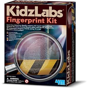 4M Great Gizmos Detective Science Fingerprint Kit - Publicité