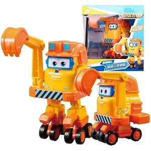 Nebwe Super Wings Super Ailes Série 1-10 Rôle Classique Transformation Robot 5 Pouces Déformation Figurine Ensemble De Jouets pour Garçon Cadeau Créatif,Scoop - Publicité