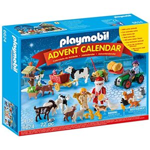 Playmobil 6624 Calendrier de l'Avent ''Père Noël à la ferme'' - Publicité