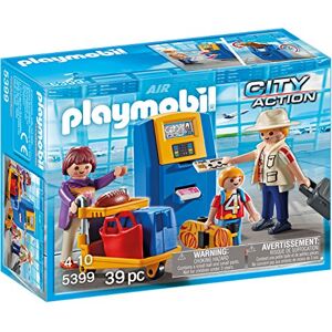 Playmobil 5399 Famille de vacanciers et borne d'enregistrement - Publicité