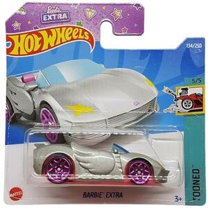 Hot Wheels Barbie Extra Tooned 5/5 HCT35 Short Card Silver pink Mattel 2022 - Publicité