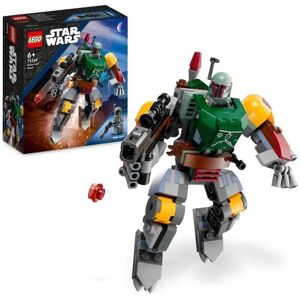 Lego Star Wars 75369 Le Robot Boba Fett, Figurine À Construire Avec Blaster Lance-tenons Et Jetpack Blanc TU - Publicité