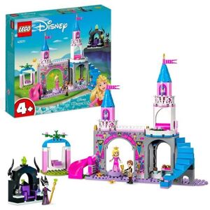 Lego Disney Princesse 43211 Le Château D aurore, Jouet Avec Figurine Belle Au Bois Dormant Blanc TU - Publicité