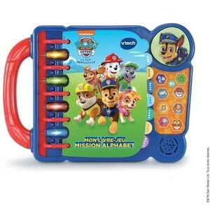 Vtech Vech Pat Patrouille - Mon Livre-jeu Mission Alphabet Blanc TU - Publicité