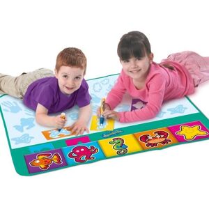 Tapis Aquadoodle - Tomy - Mon Tapis Pochoir - Jouet Éducatif Pour Enfant De 3 Ans Et Plus Bleu TU - Publicité