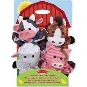 Melissa & Doug Marionnettes - Les Animaux De La Ferme Blanc TU - Publicité