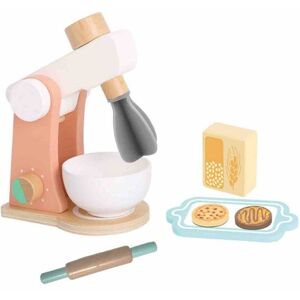 Sevira Kids Jouet En Bois Mixeur De Cuisine Pour Enfant - Multicolore - Tu - Bois Naturel Fsc - Rose - Enfant Beige TU - Publicité