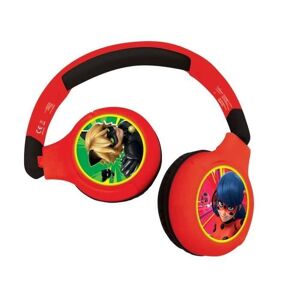 Casque Audio Bluetooth® 2 En 1 Miraculous Pour Enfants - Lexibook Rouge TU - Publicité