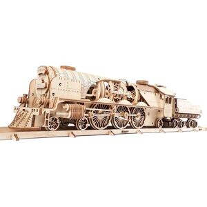 Graine Creative Maquette en bois train a vapeur 3D
