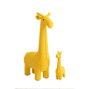 Crochetts Pack peluches girafes de algodón 100% jaune Jaune 33x90x128cm