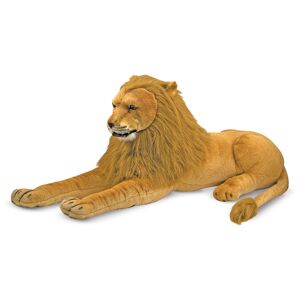 Melissa & Doug Peluche géante Lion Marron 130x48x35cm