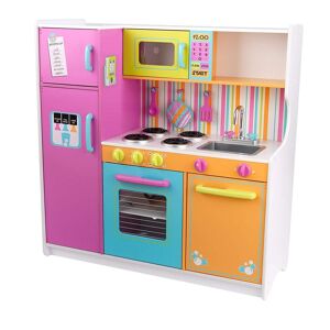 KidKraft Grande cuisine colorée pour enfant deluxe Multicolore 107x109x44cm