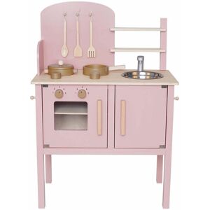 JaBaDaBaDo Cuisinière en bois rose Rose 55x72x32cm