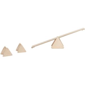 Blm Ensemble d'équilibre pour enfant triangles naturel Beige 146x1x18cm