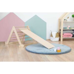 Blm Triangle de pikler avec planche pour enfant piky naturel Beige 84x85x60cm