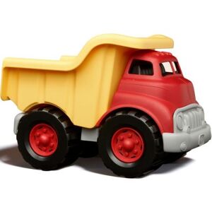 Green Toys Camion de construction tombereau rouge et jaune - Publicité