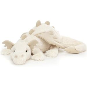 Jellycat Peluche géante Scrumptious dragon neige (66 cm) - Publicité