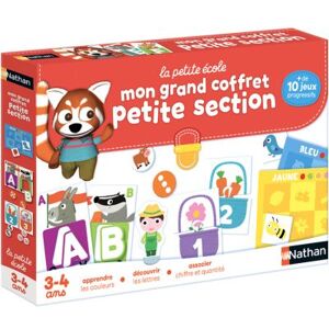 Nathan Coffret de jeux Mon grand coffret petite section - Publicité