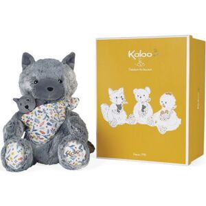 Coffret peluche Maman louve Louise Linoo (36 cm)