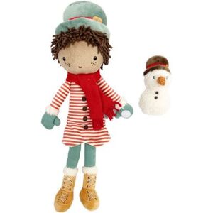 Little Dutch Poupée souple Jake et son bonhomme de neige (35 cm) - Publicité