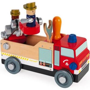 Janod Camion de pompiers Brico'Kids - Publicité