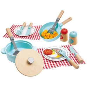 Hape Set de cuisine et de service (8 pièces) - Publicité