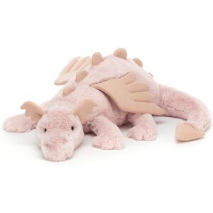 Jellycat Peluche géante Scrumptious dragon rose (66 cm) - Publicité