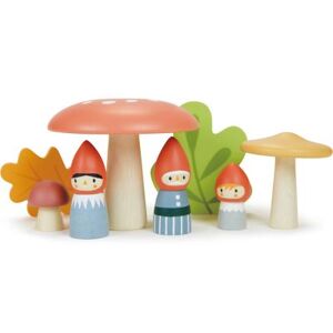 Tender Leaf Famille de gnomes et forêt en bois - Publicité