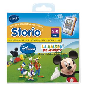 Jeux Storio et Storio 2 Vtech Mickey Multicolore - Publicité