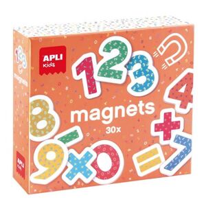 Non communiqué Magnets chiffres 30 pcs - boite Multicolore - Publicité