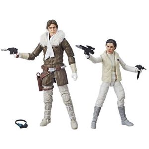 Hasbro Star Wars Episode V Black Series - Figurines 2018 Leia & Han (Hoth) Convention Exclusive 15 cm NC - Publicité