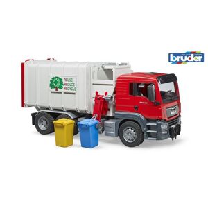Bruder 03761 MAN TGS Camion poubelles avec chargement latéral - Publicité