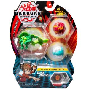 Pour bakugan - pack de demarrage ventus garganoid : 3 boules (blanche rouge verte) - battle planet Rouge - Publicité