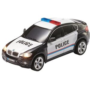 Voiture de tourisme électrique Revell Control BMW X6 Police brushed 27 MHz propulsion arrière prêt à fonctionner (RtR) 1:24 Blanc - Publicité