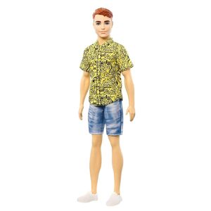 Poupée Barbie Ken Fashionistas Modèle aléatoire Jaune - Publicité