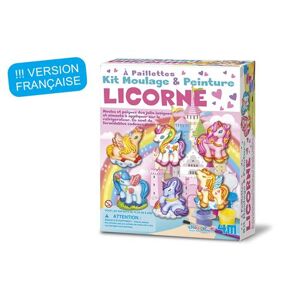 4M licorne de coulée et teinture de plâtre (français) Multicolore - Publicité