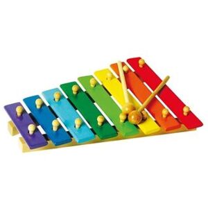 Small Foot Bois Xylophone FUR 8 Notes 23 X 31 X 5 cm Multicolor - Publicité