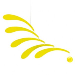 Flensted Mobiles Flowing Rhythm, jaune Jaune - Publicité
