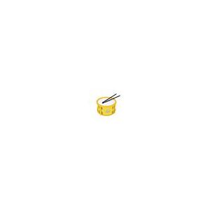Bontempi Tambour avec baguettes jaune 21 cm Geel - Publicité