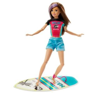 Barbie poupée adolescente Surfer Skipper23 cm Bleu - Publicité