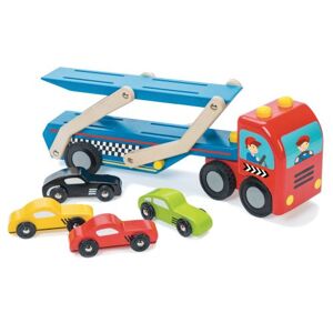 Le Toy Van : voiture de course transporteur jouet - Publicité